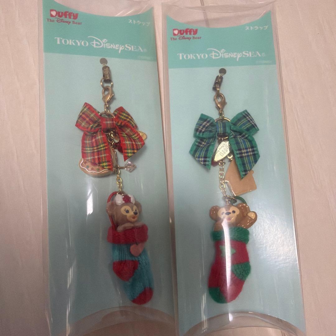 ダッフィー シェリーメイ クリスマス ストラップ - メルカリ