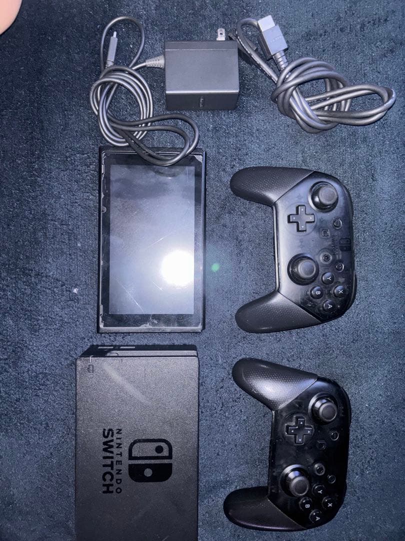 Nintendo Switch 本体 ブラック コントローラー2個 Nintendo Switch 本体 コントローラー複数セット Nintendo Switch