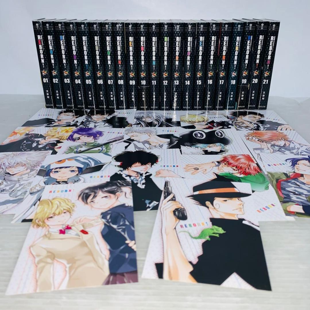 家庭教師ヒットマンREBORN 1-21巻 全巻セット 文庫版 家庭教師ヒットマンREBORN! 文庫版 全21巻 完結セット (集英社文庫