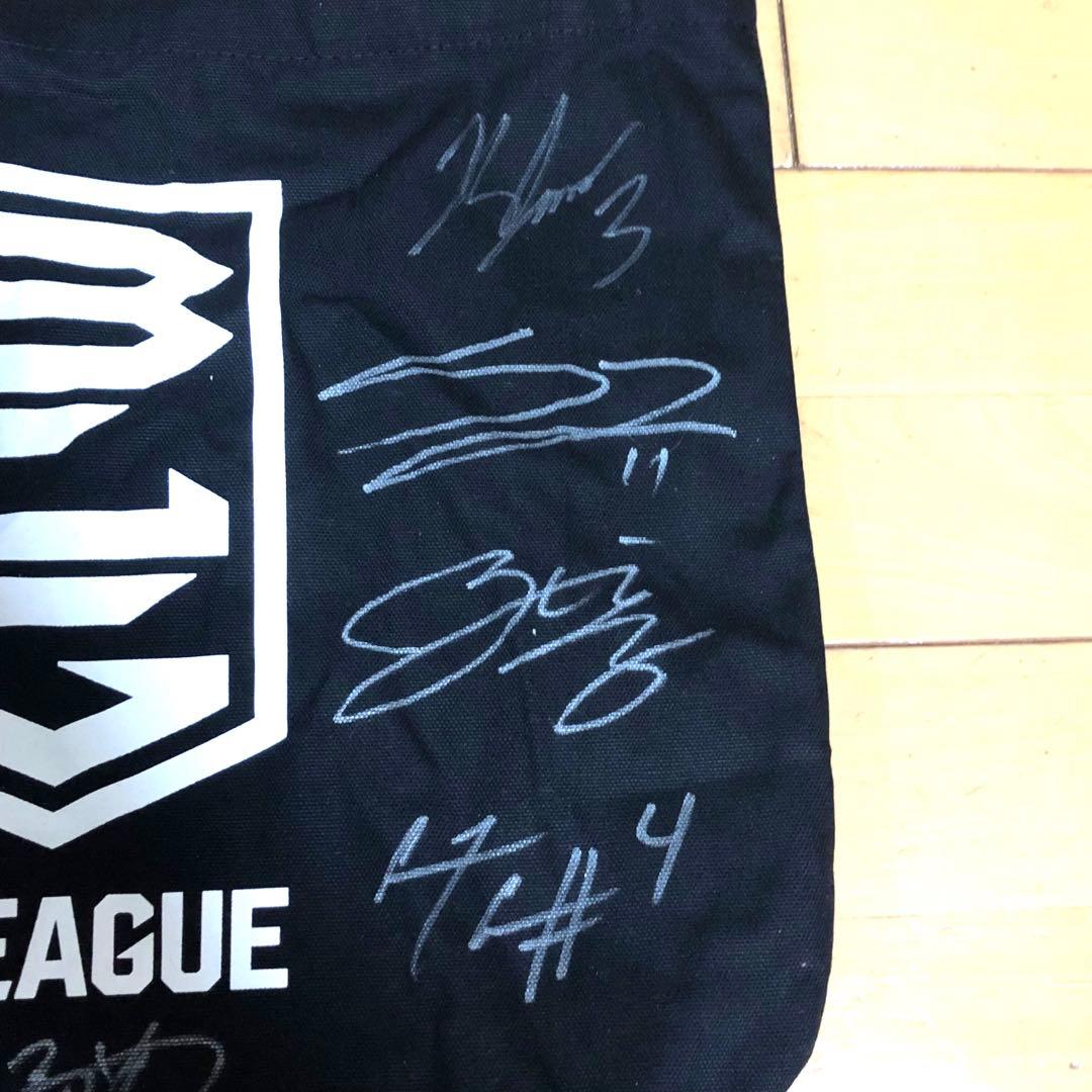 Bリーグ AWARD SHOW 2023-24 直筆サイン入りトートバッグ - メルカリ