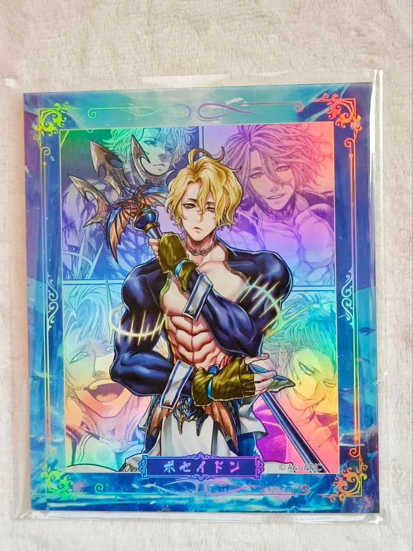 終末のワルキューレ 中国限定 公式グッズ 原画 ホログラム 色紙