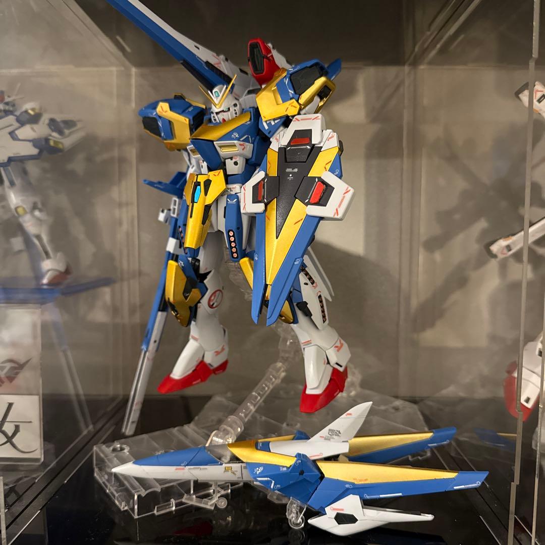MG V2アサルトバスターガンダムver.ka 部分塗装完成品 - メルカリ