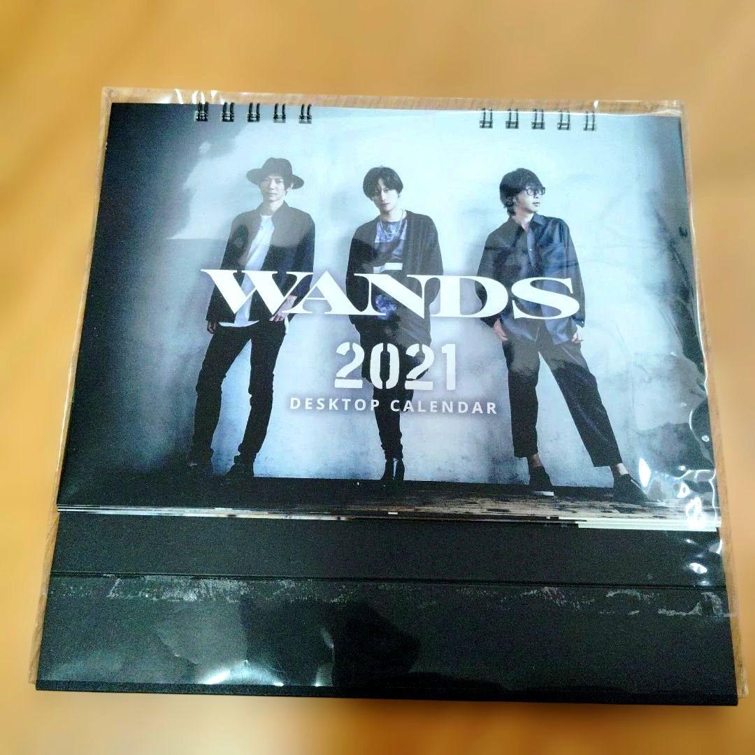 WANDS第5期 2021 から2025迄の デスクトップカレンダー 上原大史
