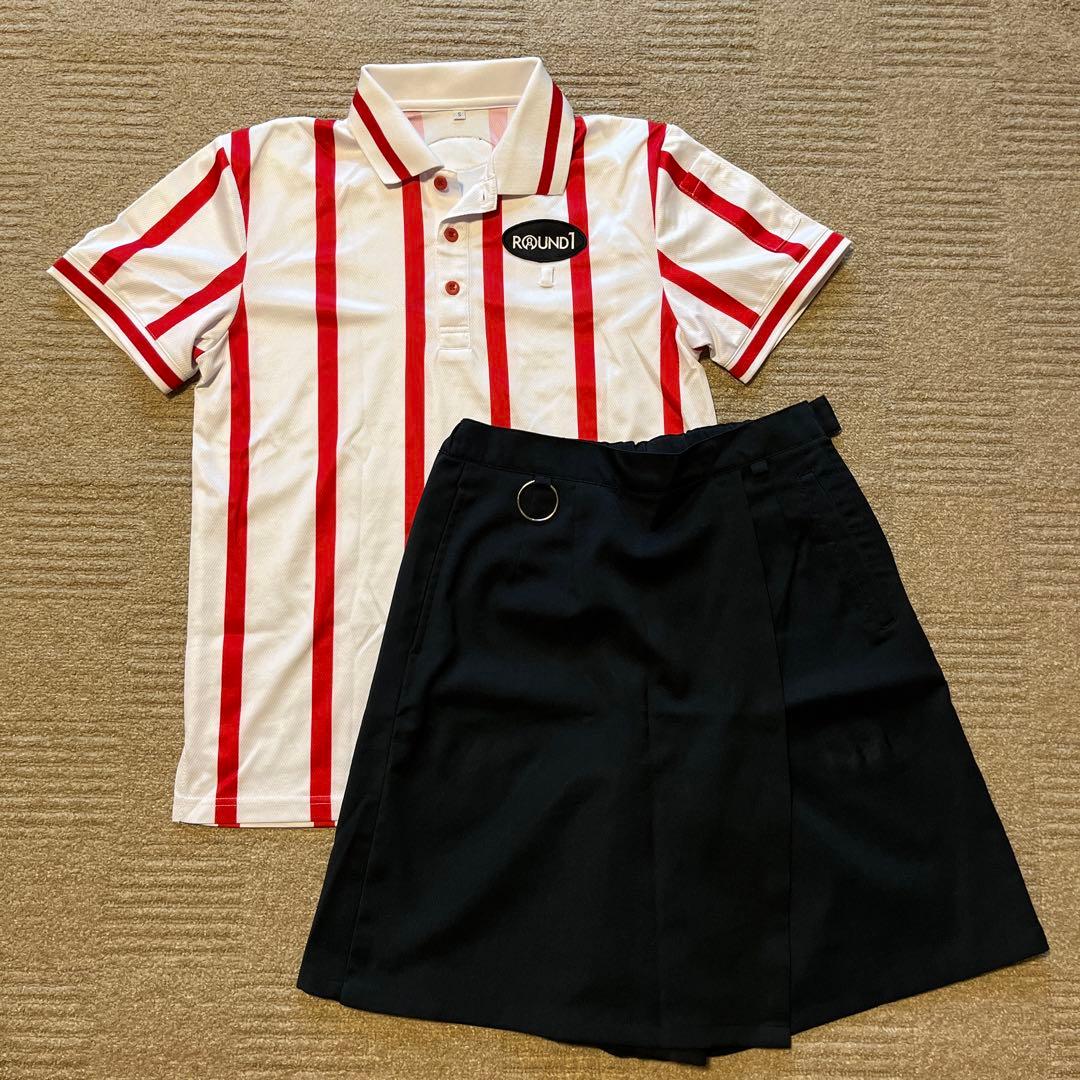 ROUND1 ラウンドワン】制服 ユニフォーム 上下 Sサイズ - メルカリ