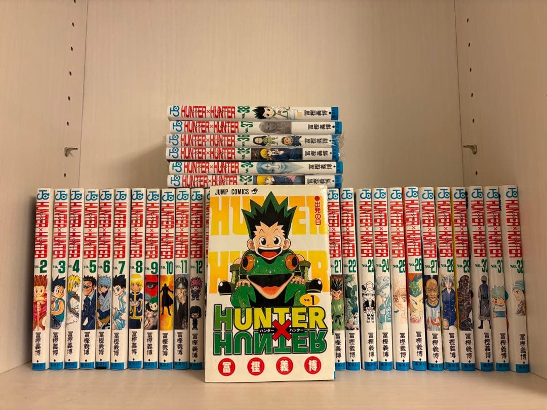 HUNTER×HUNTER 全巻セット 1-38巻 - メルカリ