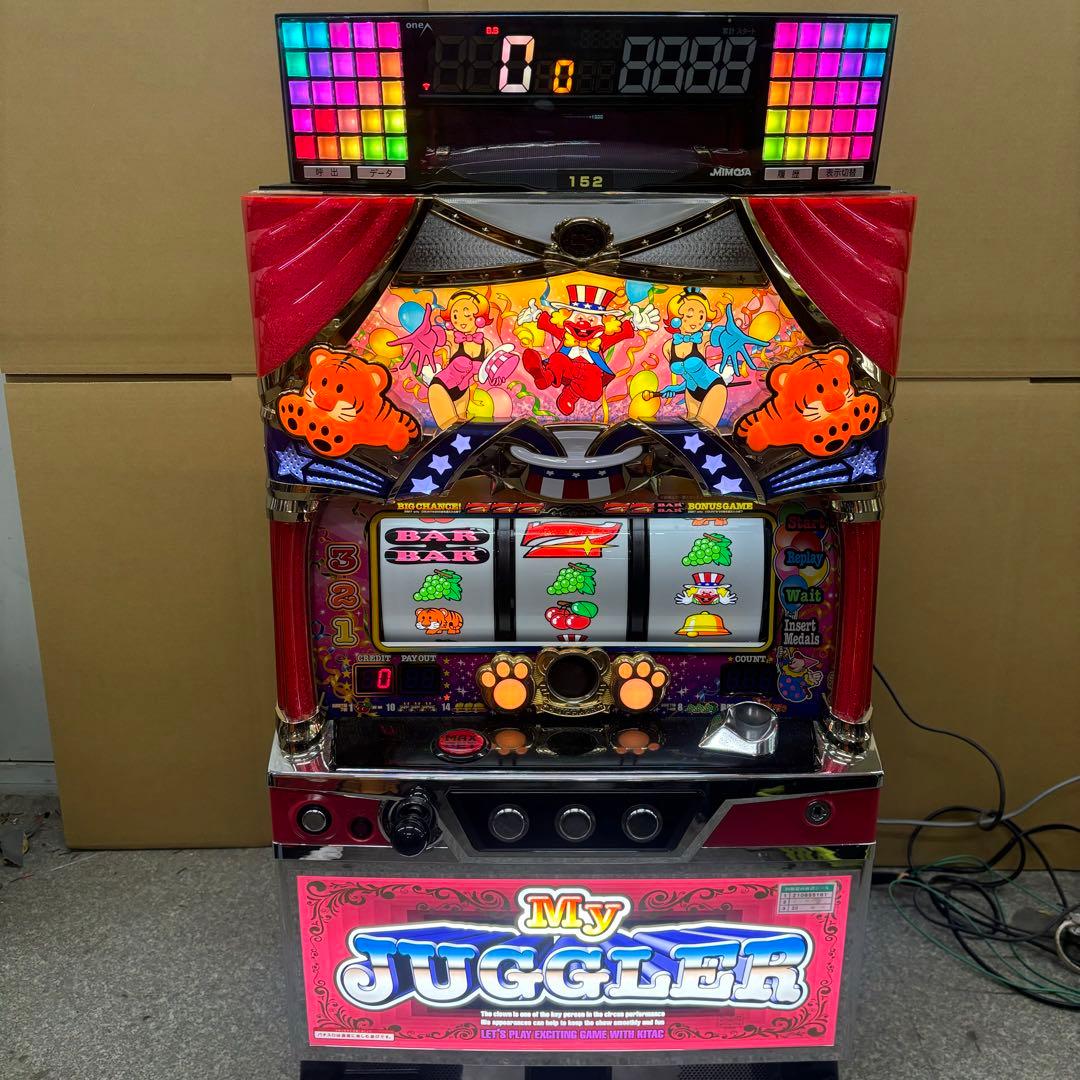 6号機 マイジャグラー5 実機 家庭用フルセット！ - メルカリ