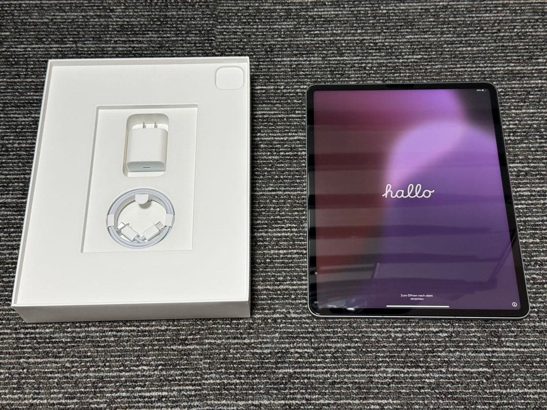 iPad Pro 12.9 第6世代 セルラー 512GB AppleCare付 12.9インチiPad Pro Wi-Fi + Cellular 512GB - シルバー（第6世代