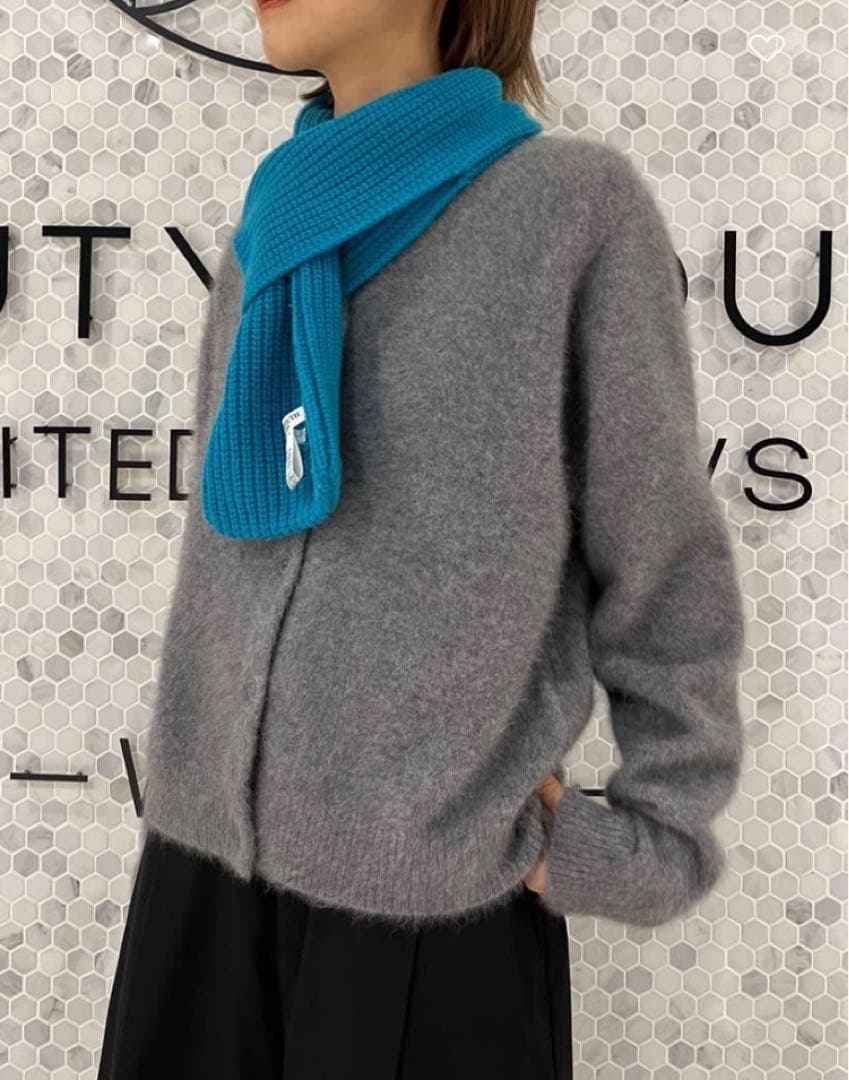 新品 BEAUTY&YOUTHフォックスカシミヤブレンド カーディガン - メルカリ