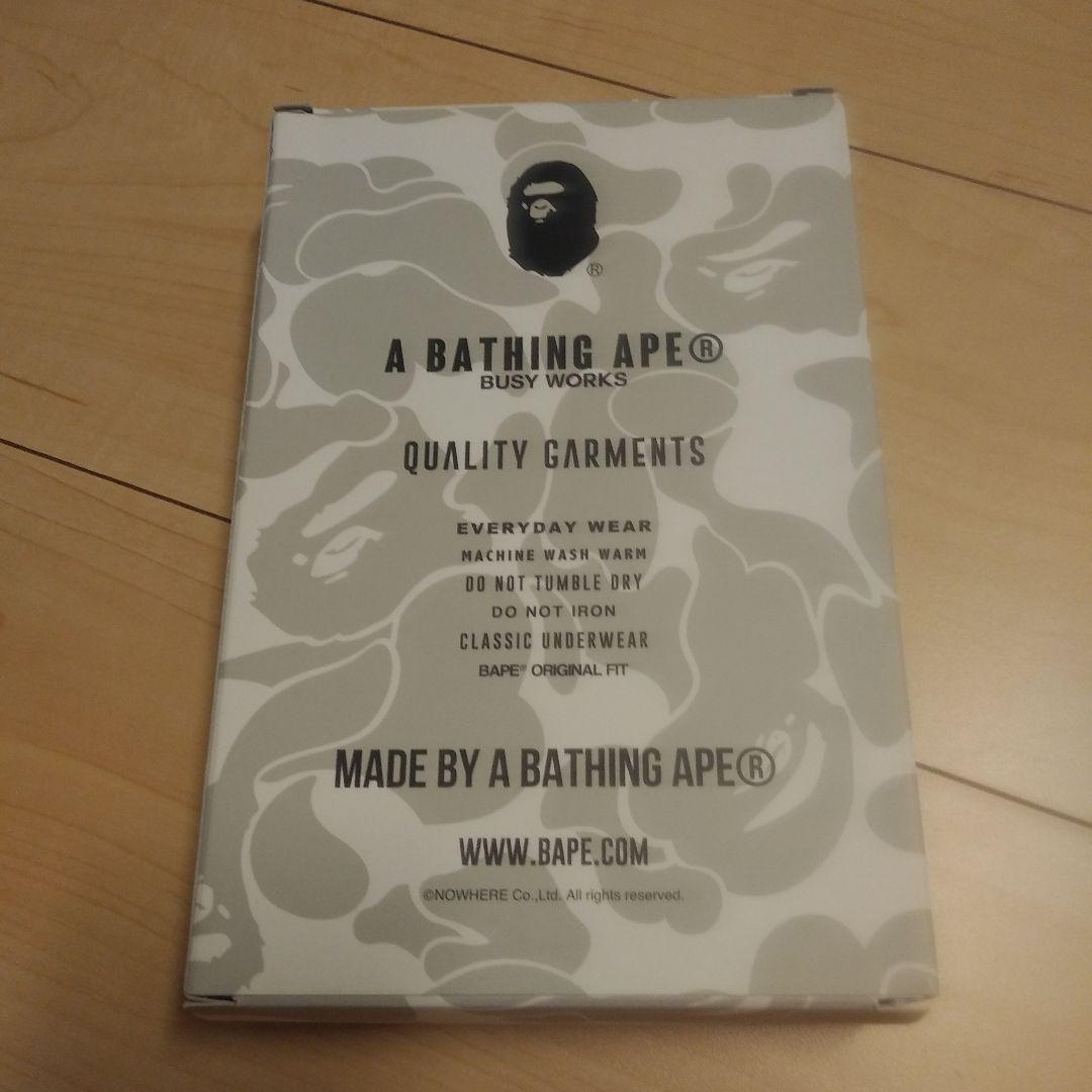 ☆A BATHING APE☆ 新品・未使用 Mサイズ ピンク ボクサーパンツ