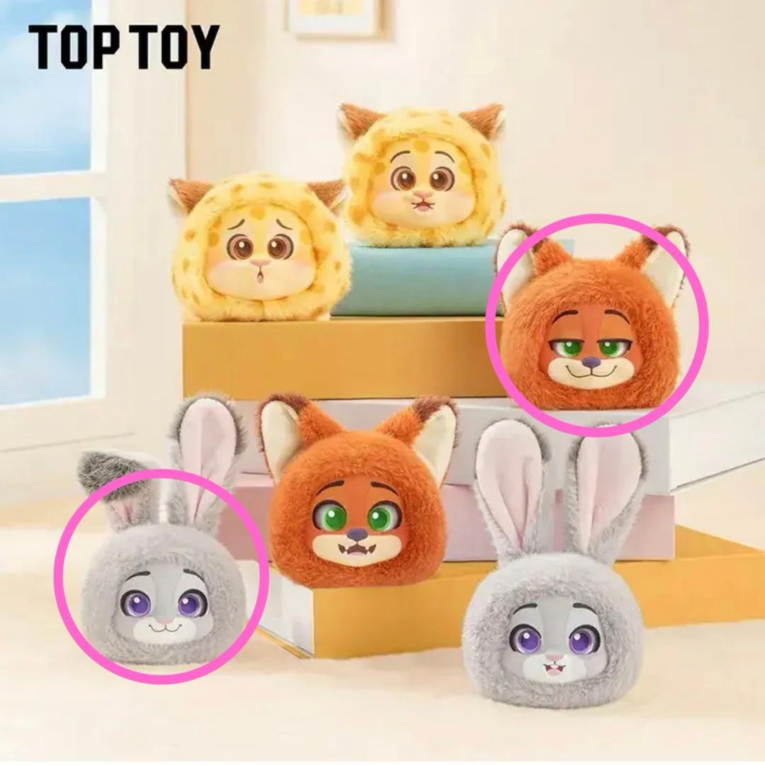 ズートピア TOPTOY ニック ジュディ スマホグリップ - メルカリ