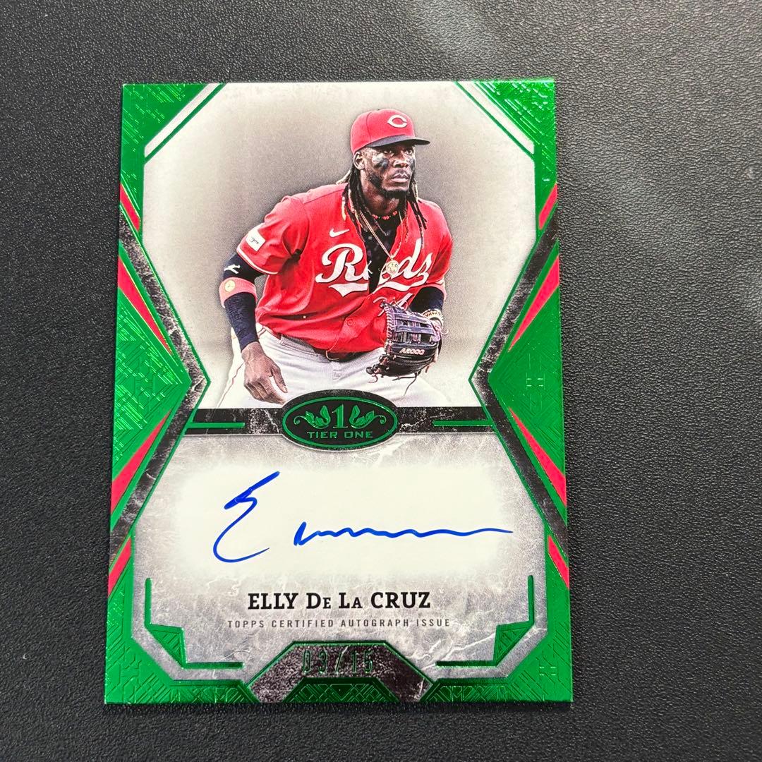 15枚限定 Elly De La Cruz 2025 Topps サインカード - メルカリ