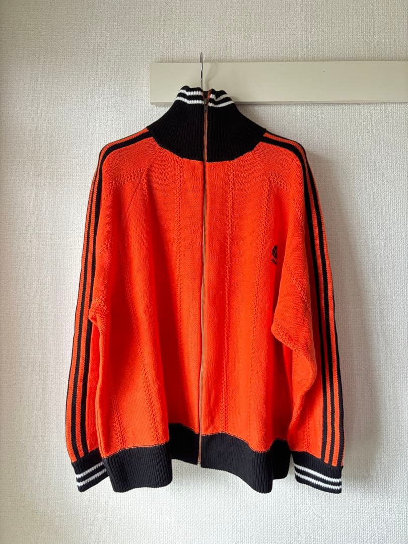 RICE NINE TEN Knitting Track Jacket 着用1回 KNITTED TRACK JACKET | RICE NINE TEN(ライス ナイン テン