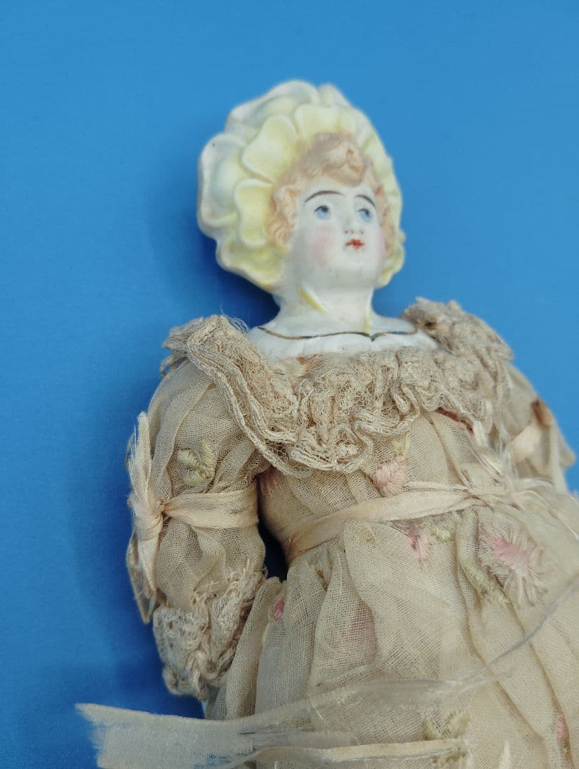 激レア チャイナヘッドドール ビスクドール アンティーク - メルカリ