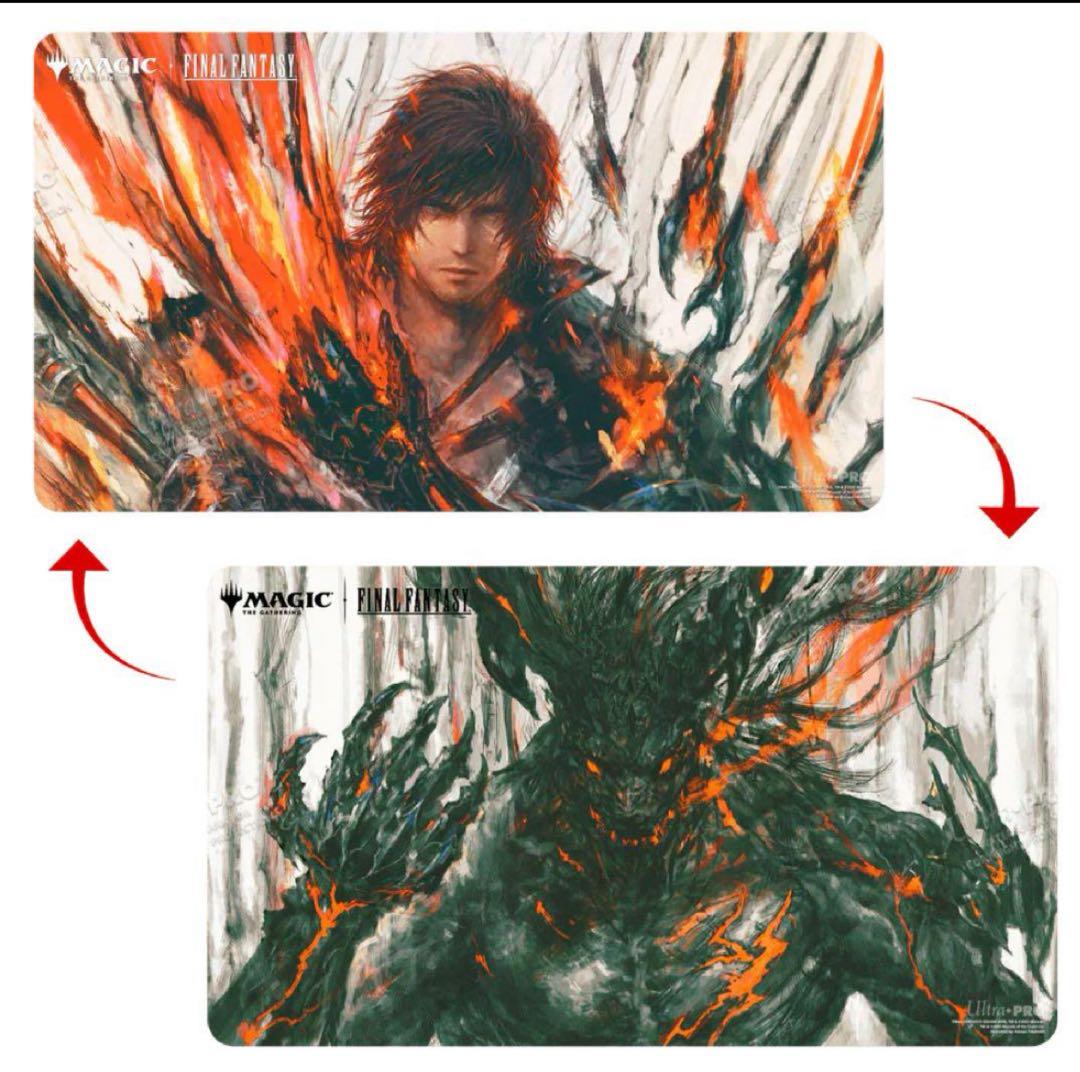 クライヴ イフリート 両面 プレイマット FF16 FF MTG - メルカリ