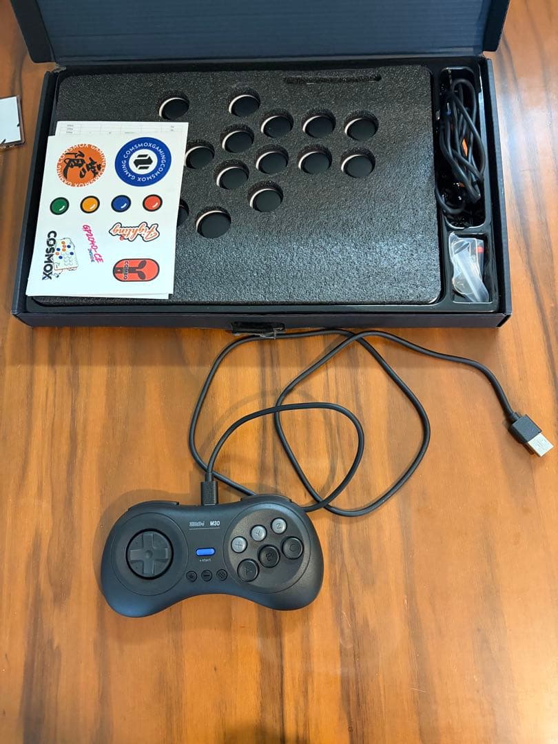 Haute42 U16 レバーレス 8bitdo M30 セット 格ゲー - メルカリ