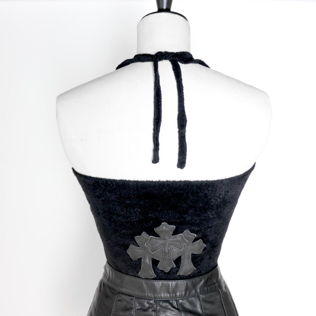 CHROME HEARTS クロムハーツ セメタリークロスパッチ ホルタートップ