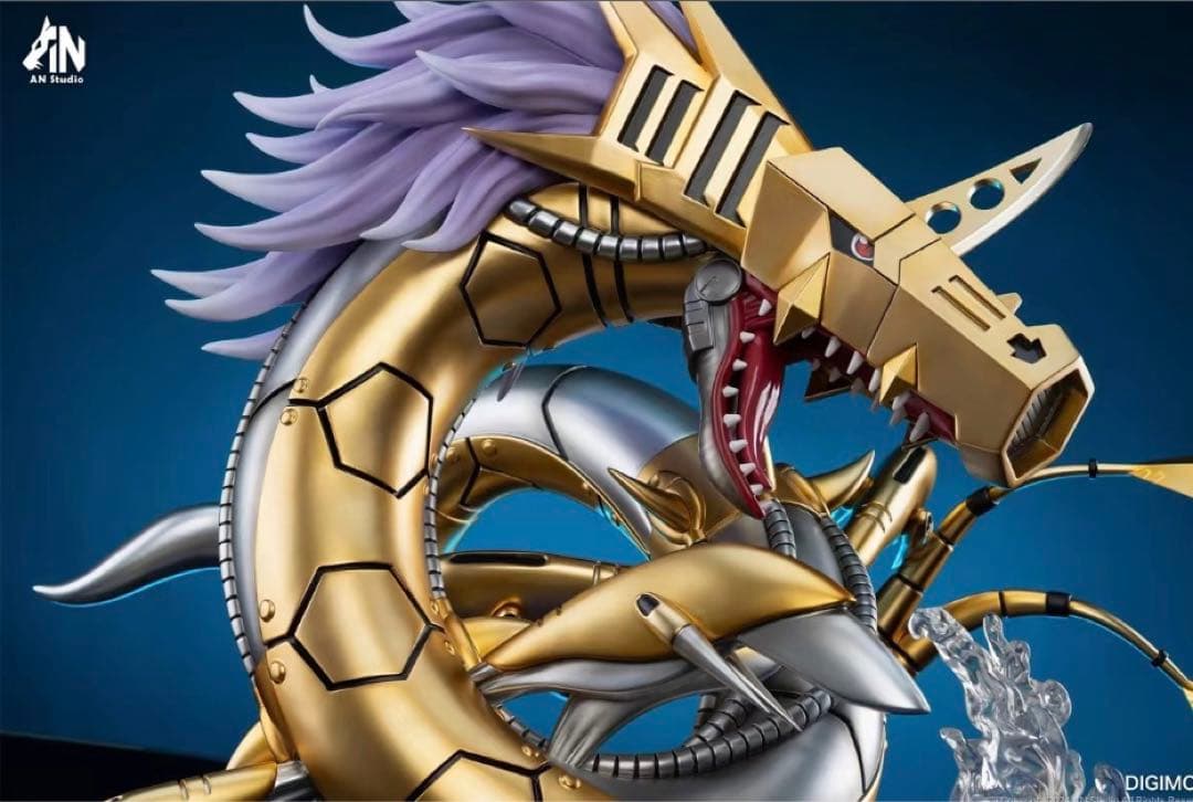 デジモン メタルシードラモン フィギュア ガレージキット AN - メルカリ