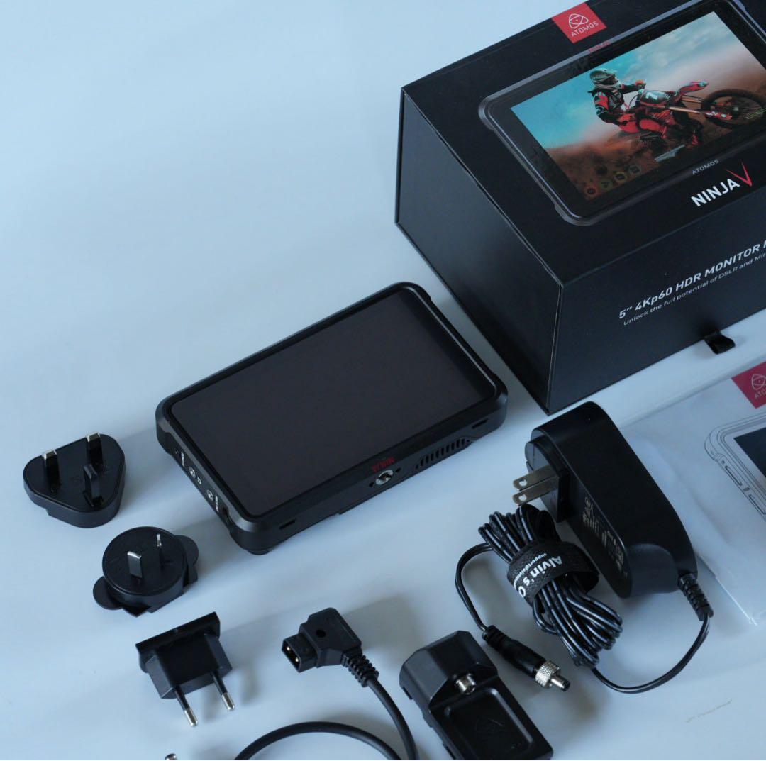 【完動品・美品】Ninja V 4K60P HDR Monitor ATOMOS、5.2型で4K/60p/HDR対応のHDMIレコーダ「NINJA V」 - AV Watch