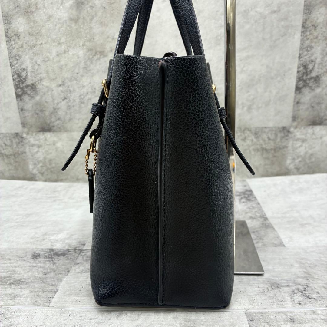 ✨美品✨コーチ モリー トート 2way クロスボディ レザー ブラック