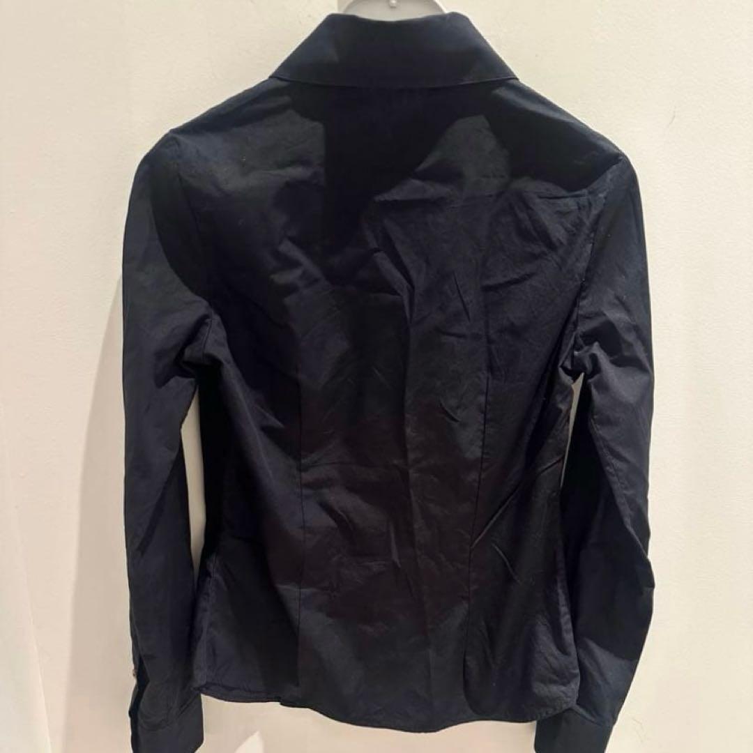 vivienne westwood＊カラーオーブ刺繍ベーシックブラウス 丸襟