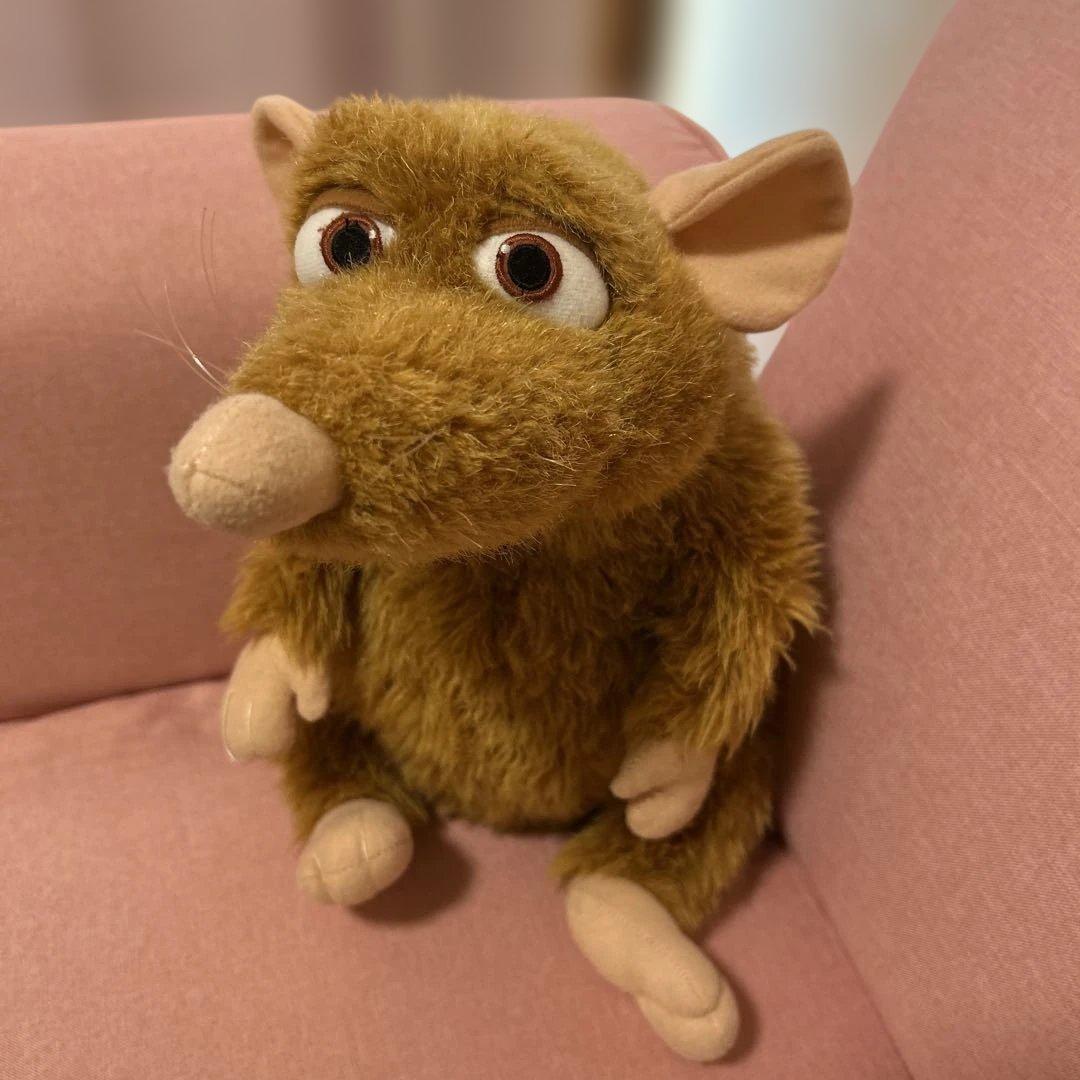 海外ディズニー パリ レミーのおいしいレストラン エミール ぬいぐるみ ディズニーランドパリ レミーのおいしいレストラン エミール