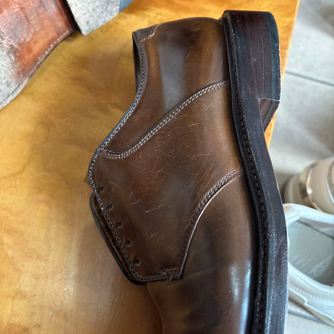 Alden ビームス別注 サドルダービー マホガニーコードバン 7ハーフ