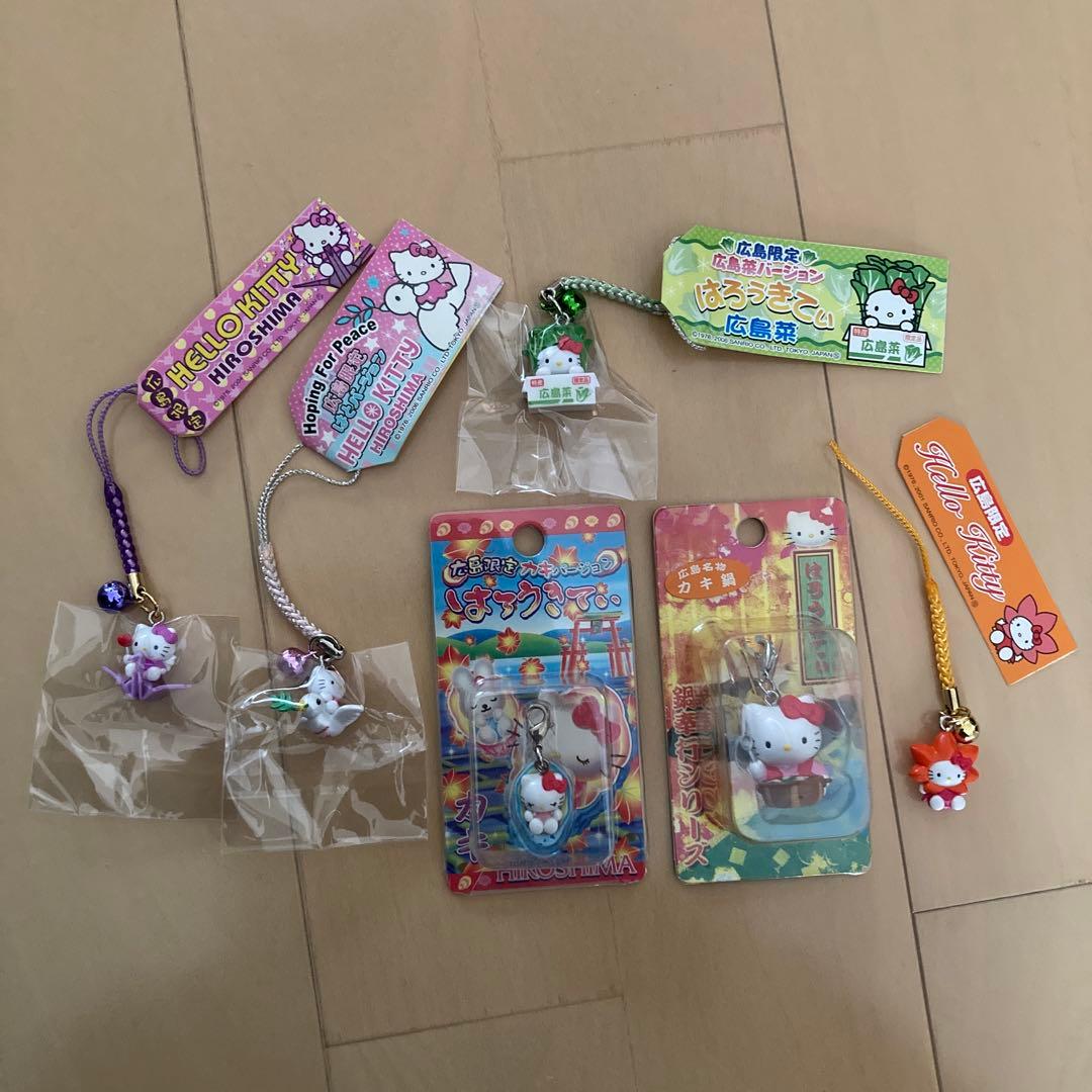 ご当地キティ ハローキティ 広島限定 根付 5点セット - メルカリ