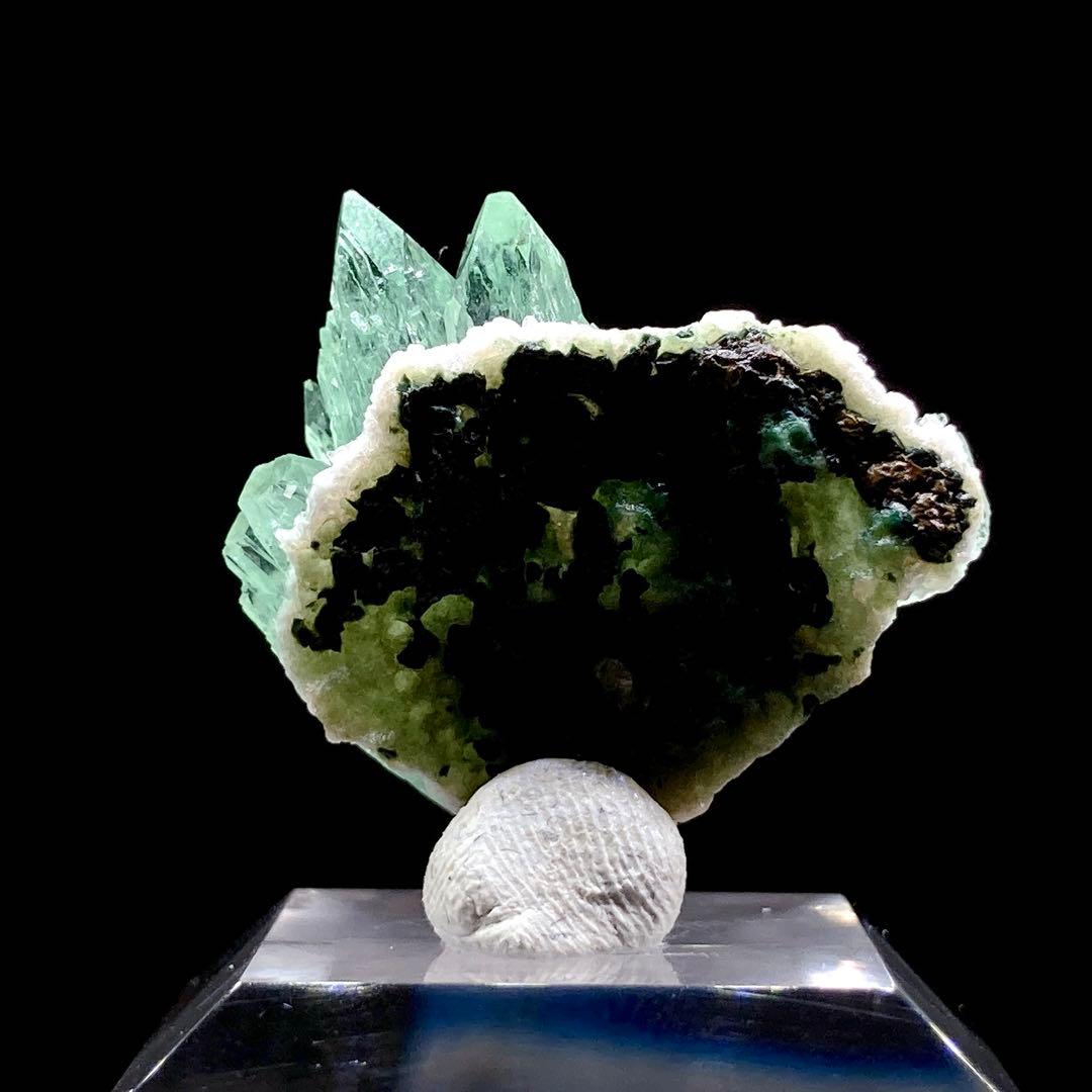 山*郎様 グリーンアポフィライト アポフィライト 魚眼石 原石 鉱物標本