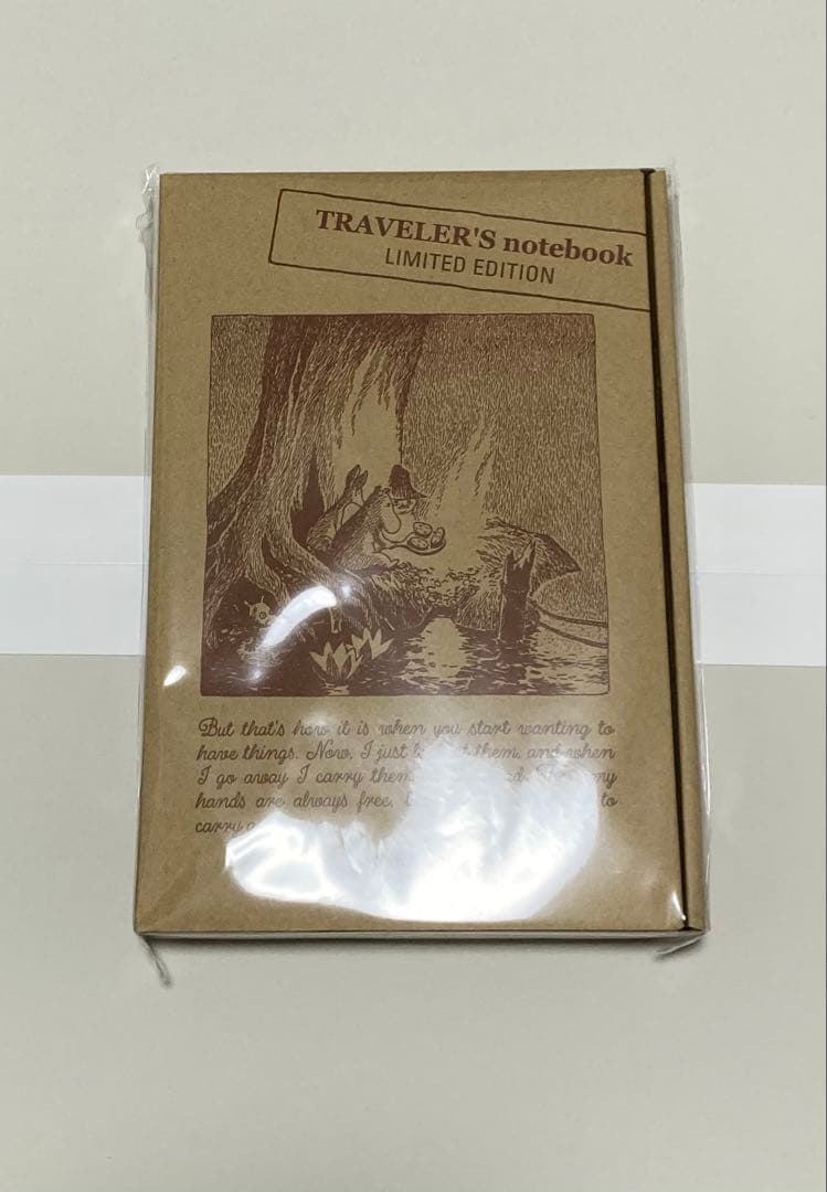 トラベラーズノート ムーミン 彗星 トラベラーズノート限定ムーミン谷の彗星が届いたーーー