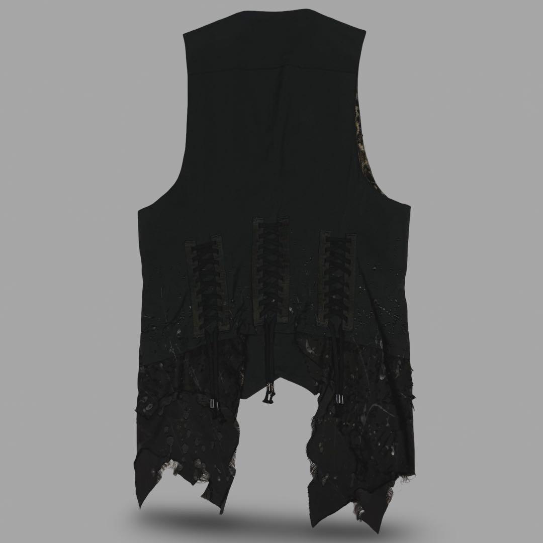 Rare 00s- Archive Roen Destroy Gilet