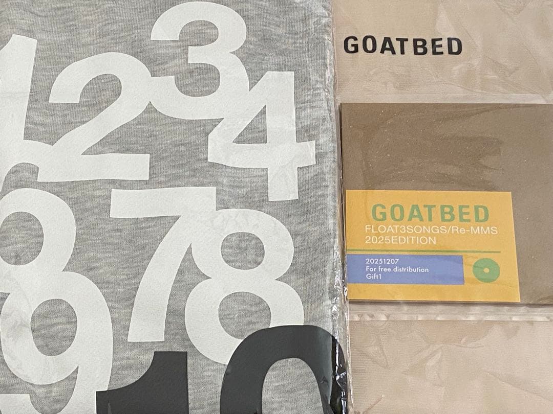 ★goatbed [SYNTHESPIANS]グッズ＋会場配布CD① セット GOAT Series One Shot Collection – ProducerGrind