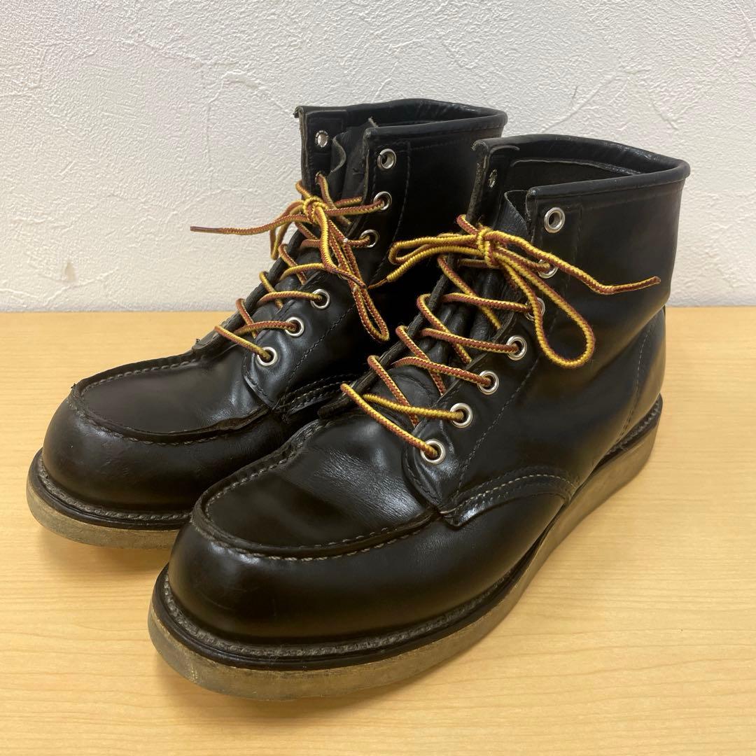 ■ REDWING レッドウイング 8179 犬タグ 7 1/2 E ブラック 10E 美品 犬タグ復刻 19年】レッドウィング 8179 アイリッシュセッター