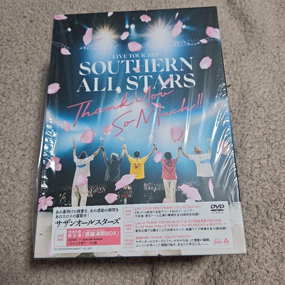 ミュージック SOUTHERN ALL STARS LIVE TOUR 2025 サザンオールスターズ/ サザンオールスターズ LIVE TOUR 2025 「THANK