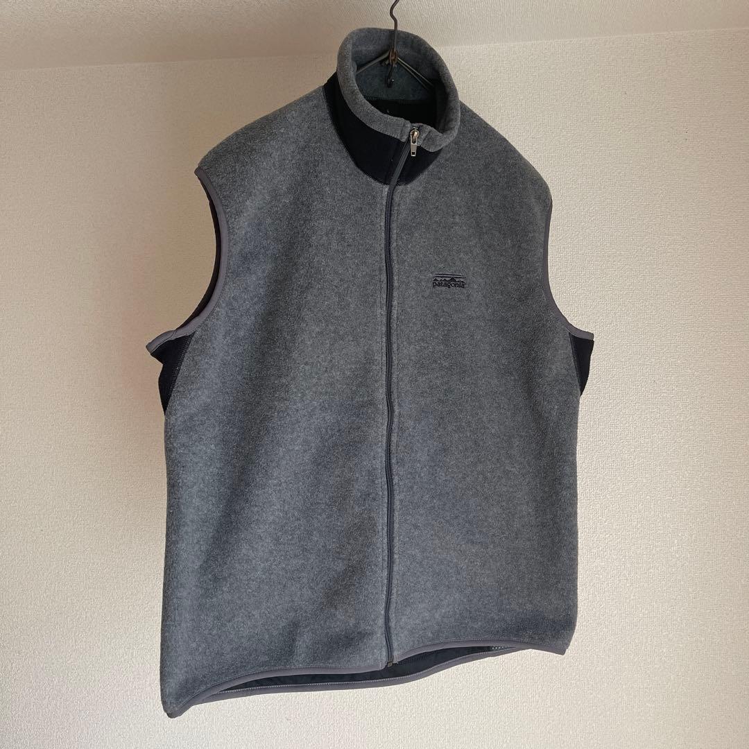 じーこ 　00's パタゴニア　USA製　グレー×ブラック　L 楽天市場】00年代 USA製 patagonia パタゴニア SYNCHILLA シンチラ