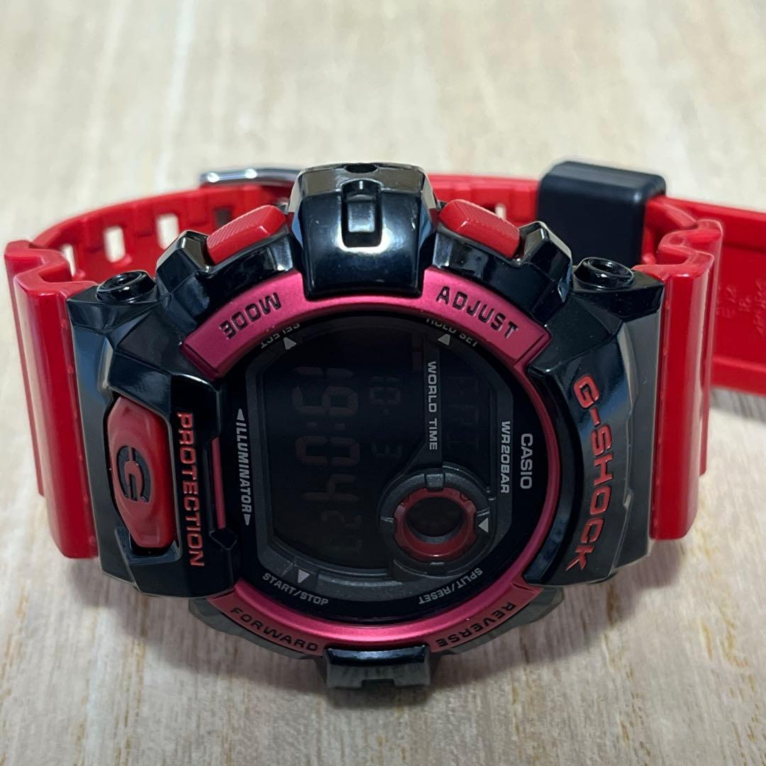 レア海外モデル超美品】G-SHOCKクレイジーカラーズ G-8900SCレッド