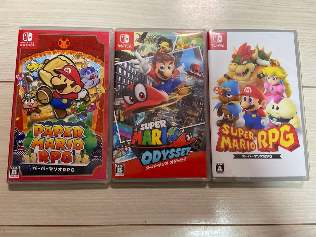 Nintendo Switch マリオシリーズ　3本まとめ売り Nintendo Switch 3本セット まとめ売り マリオ ドンキーコング - メルカリ