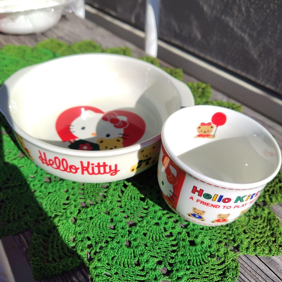 当時物 昭和レトロ サンリオ レトロ キティちゃん ハローキティ 食器