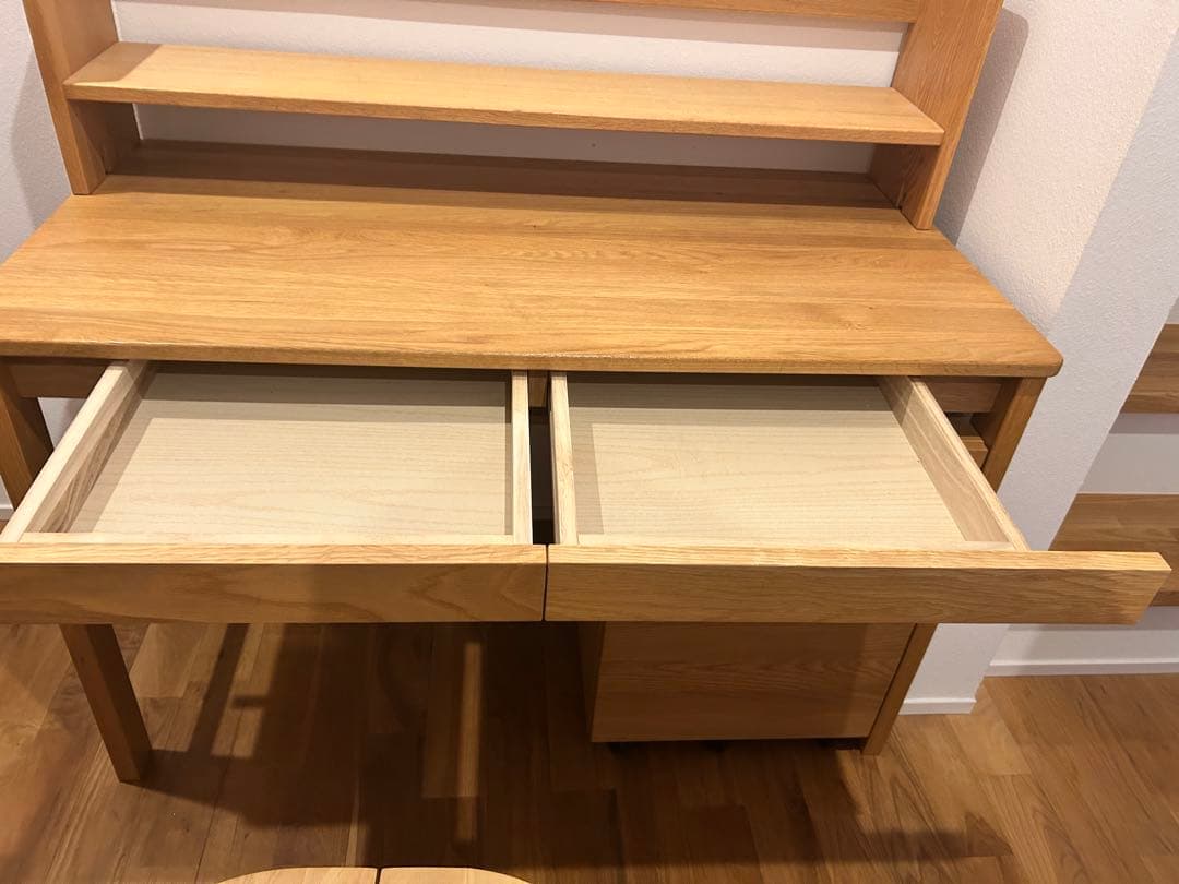 無印良品 オーク デスク 【引き取り限定（相模原市）】