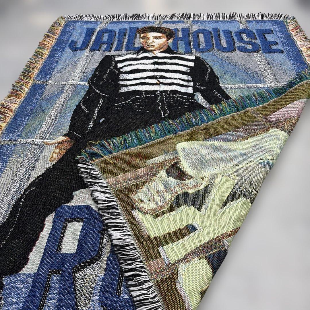 エルビスプレスリー ブランケット マルチカバー ソファカバー ラグ155x113