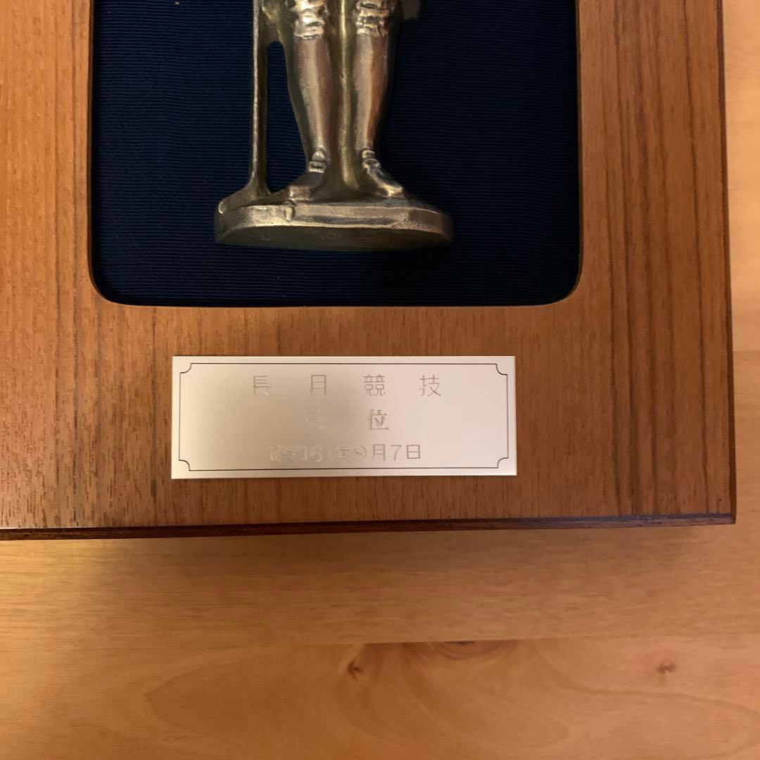 ブロンズ像レリーフ表彰盾(三好C.C) - メルカリ