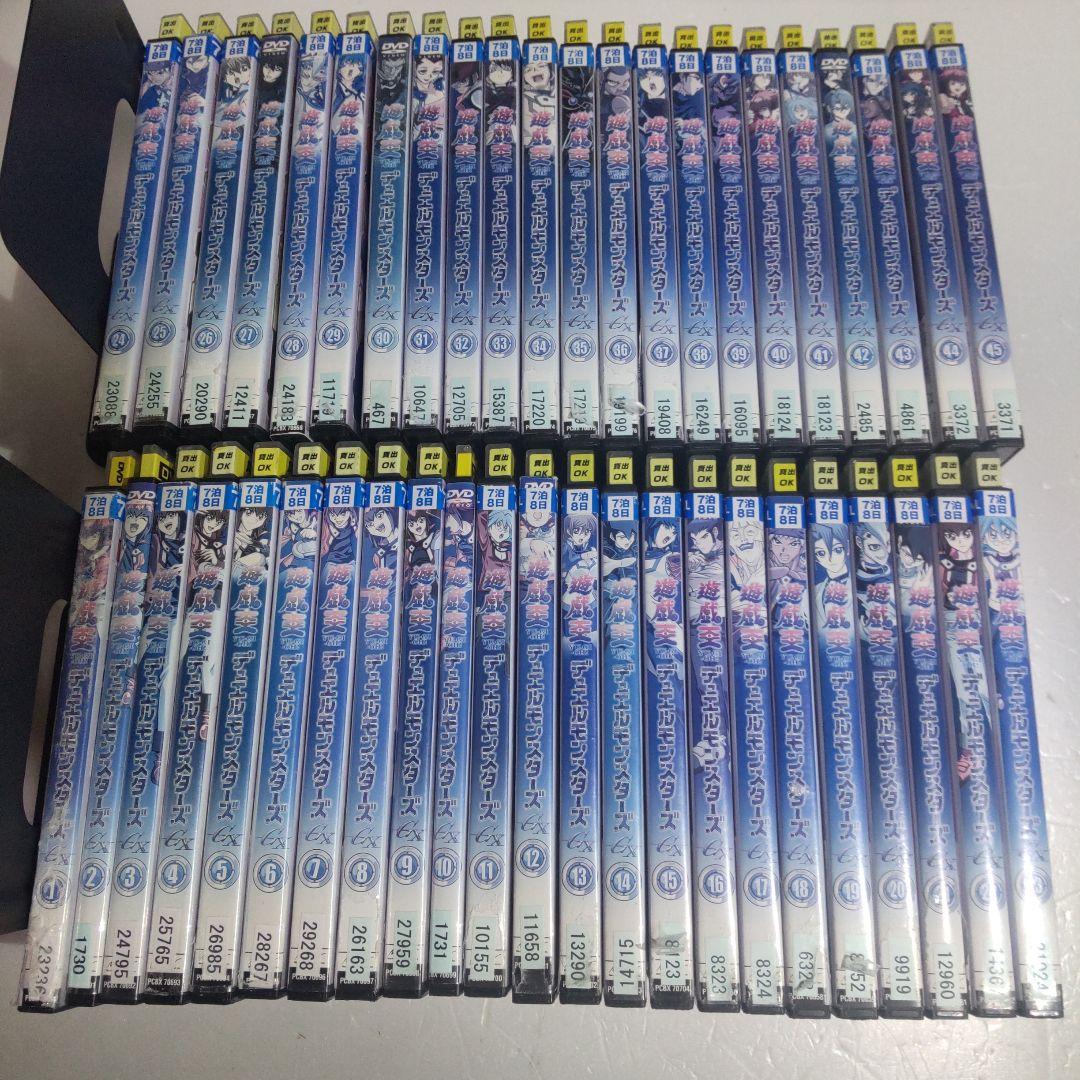 ケース付き　遊戯王 デュエルモンスターズ GX　DVD　全45巻 遊戯王 デュエルモンスターズGX 全45巻セット/DVD 中古 レンタル落ち