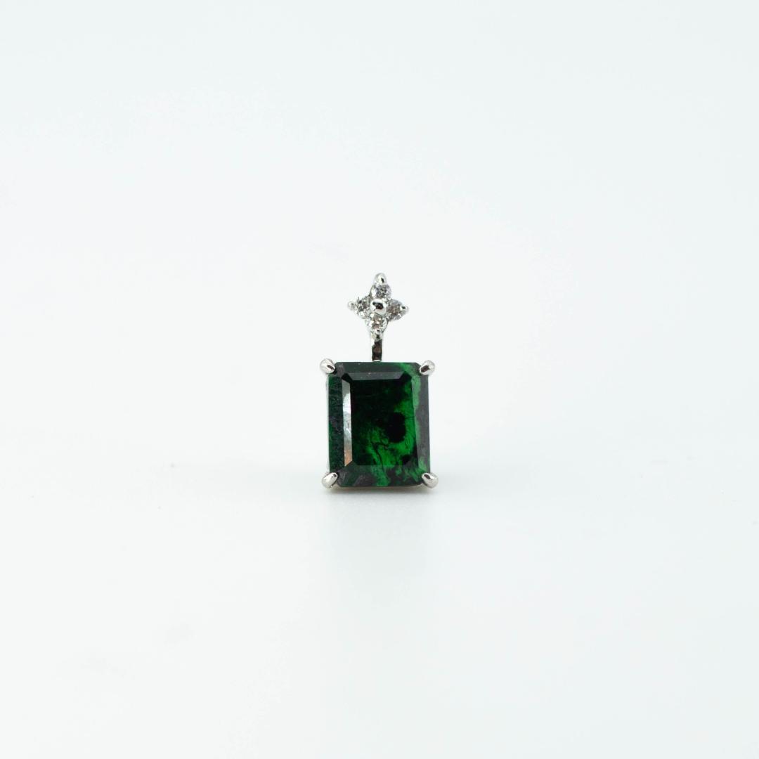 デュールさん　オーダーペンダント ダイヤモンド付き オペラ チュール イエローゴールド ペンダント