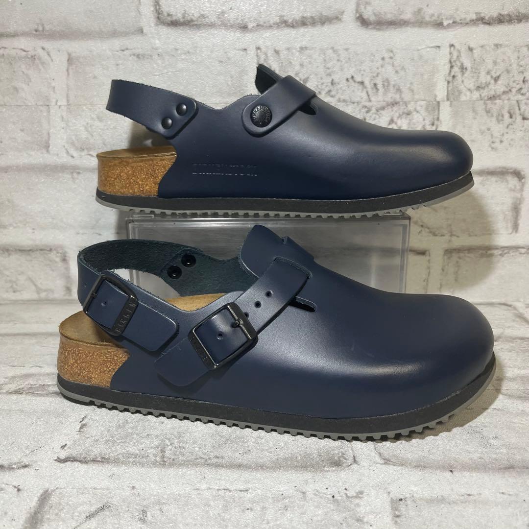 極美品】ビルケンシュトック トキオ スーパーグリップ ネイビー 23
