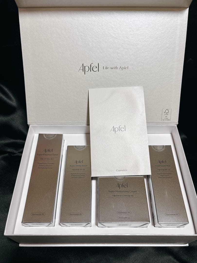 【値下げ】Apfel スーパースキンケアセット 楽天市場】＜正規品＞10日間トライアルセット 朝用洗顔 SOD酵素