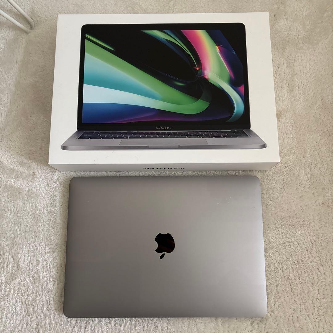 【外箱あり・美品】MacBook Pro M1 13インチ MacBook Pro Apple M1 16GB 512GB スペースグレー 13.3インチMacBook