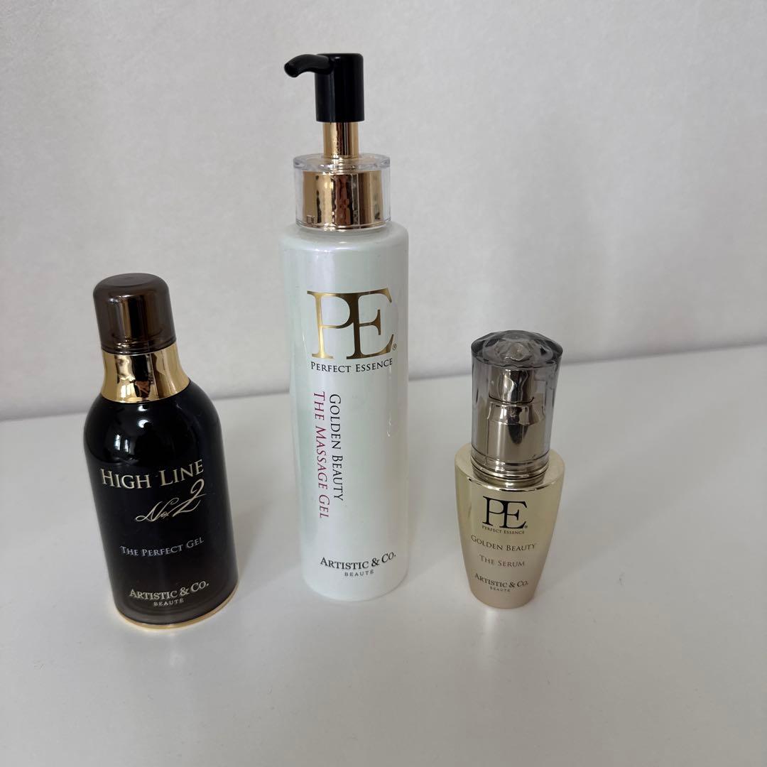 Artistic & Co PE ゴールデンビューティー 3点セット PE ゴールデンビューティー ザ マッサージジェル - ARTISTIC&CO