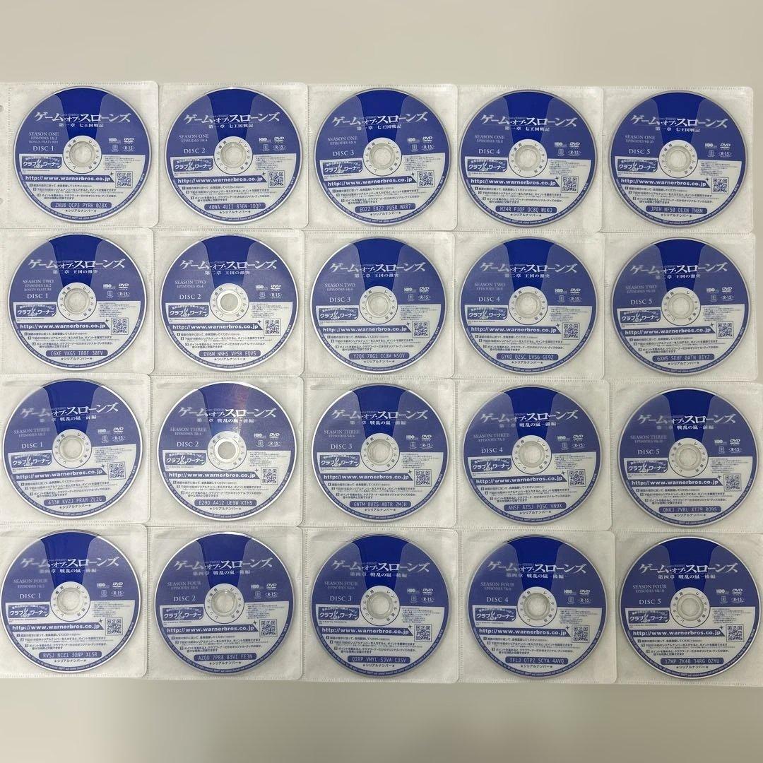 ゲームオブスローンズ　DVD 全40巻　全巻セット　レンタル落ち