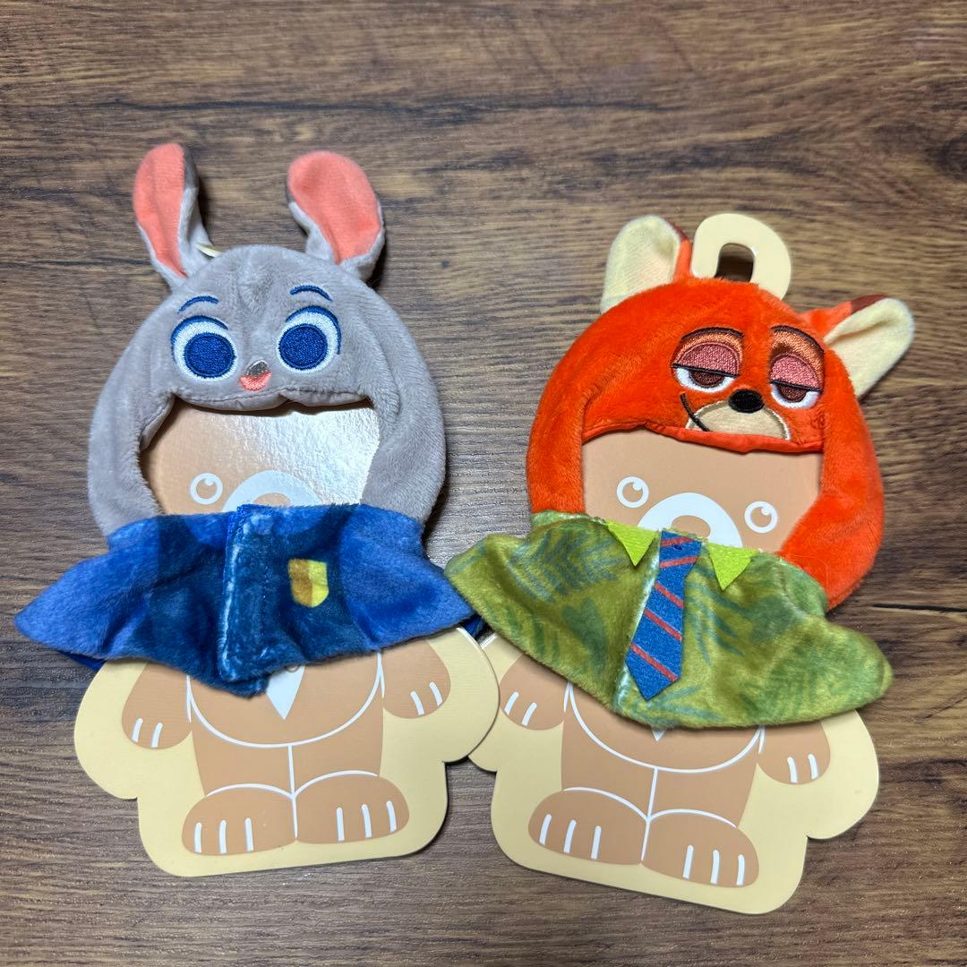 新品ディズニー購入ユニベア ぬいぐるみキーチェーン専用コスチューム