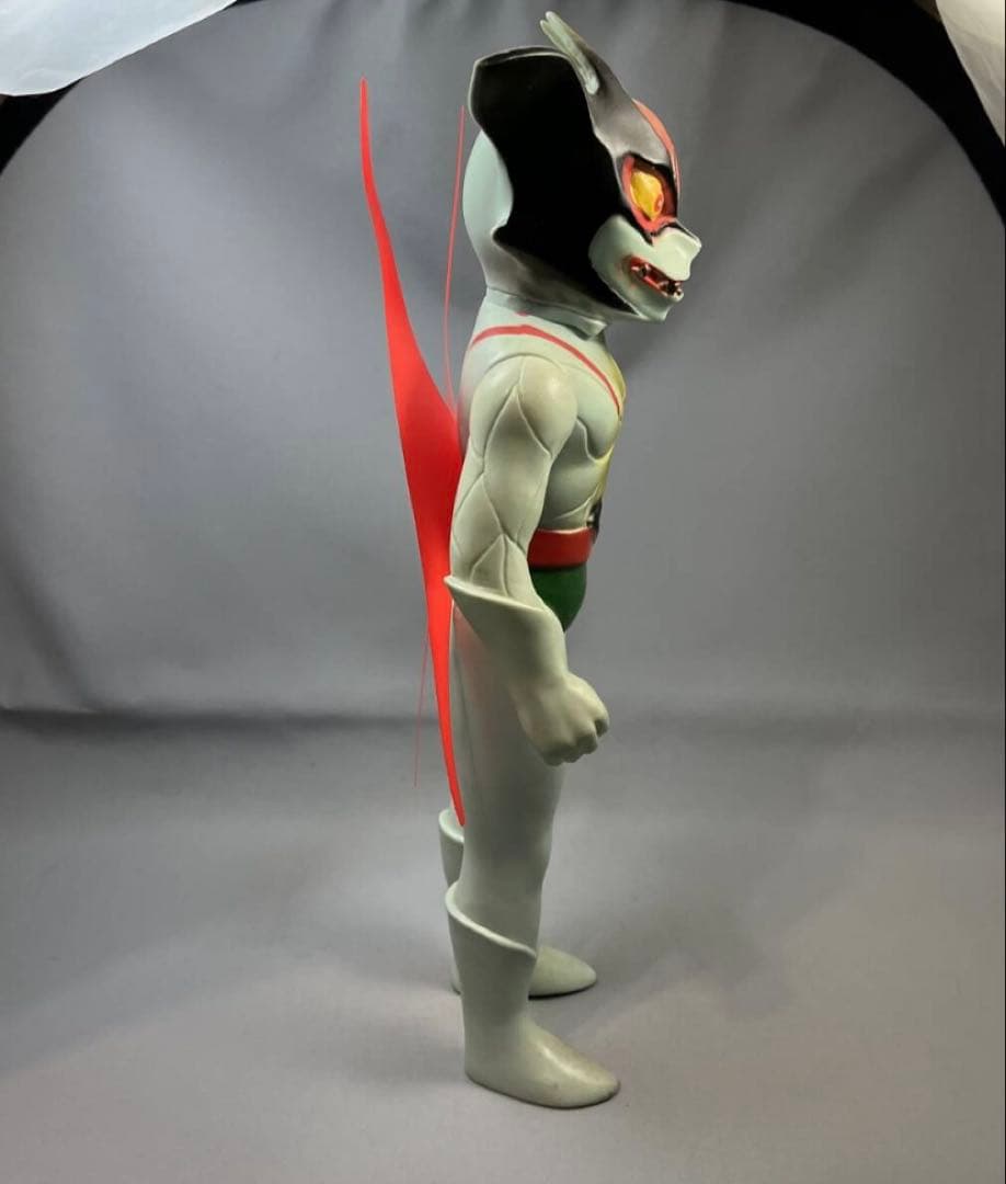 1970年代 当時物 デビルマン 無版権 パチ ソフビ スタンダード 昭和