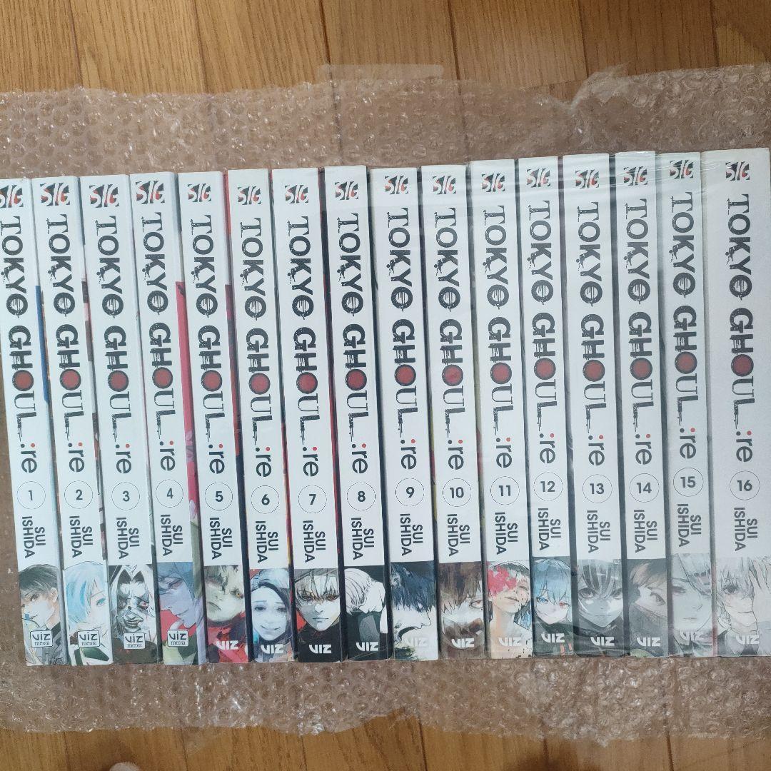東京喰種:re　英語版　 全16巻セット 東京喰種 - トーキョーグール:re 英語版 (1-16巻) [Tokyo Ghoul: re